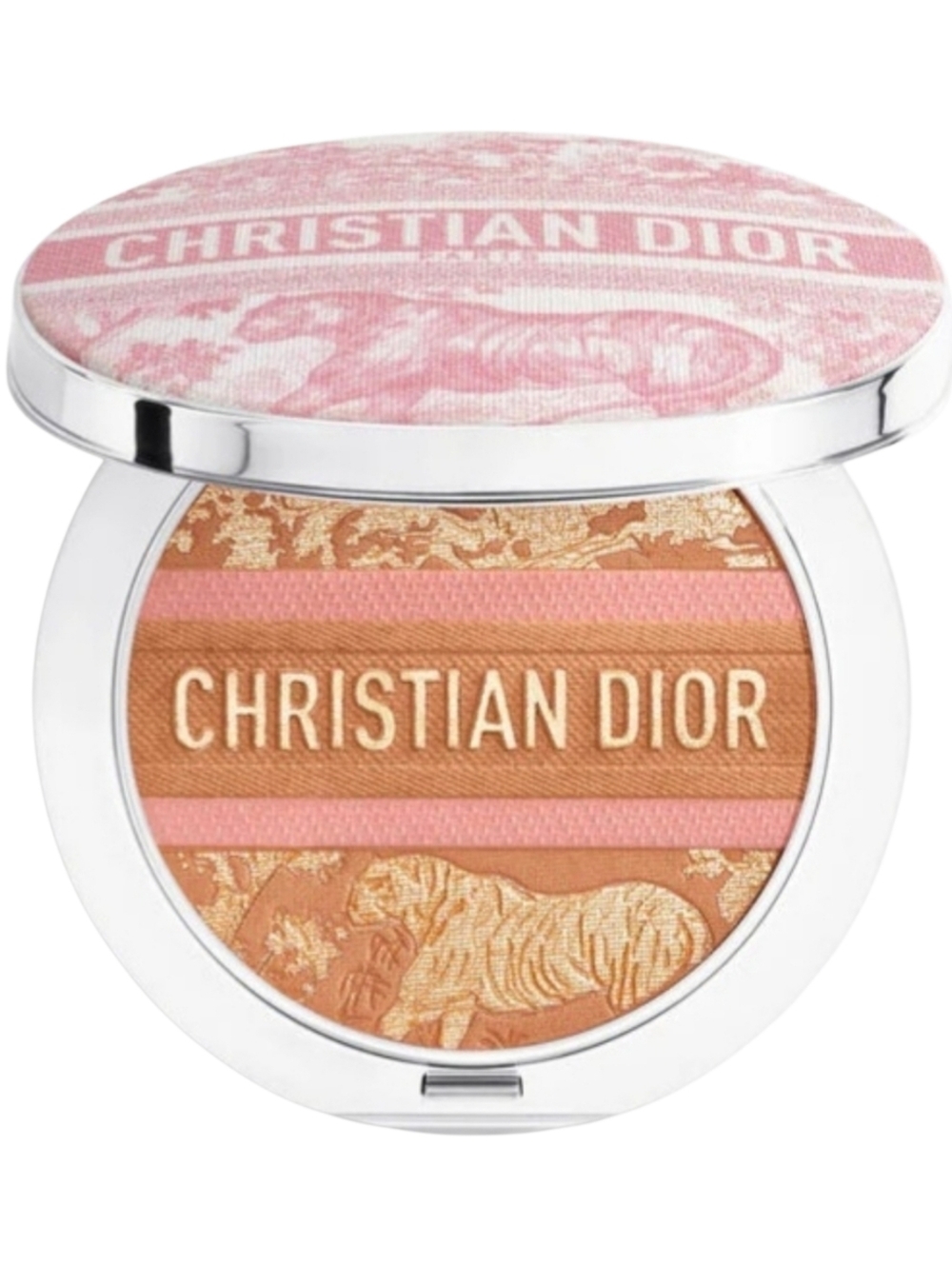 Dior Limited Edition Diovera Print Nude Bronze Glow - Pink Bronze Bronzer/blush
